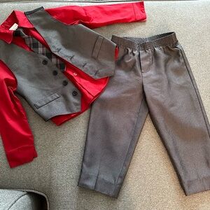 Toddler Boys 4-pc. Suit set